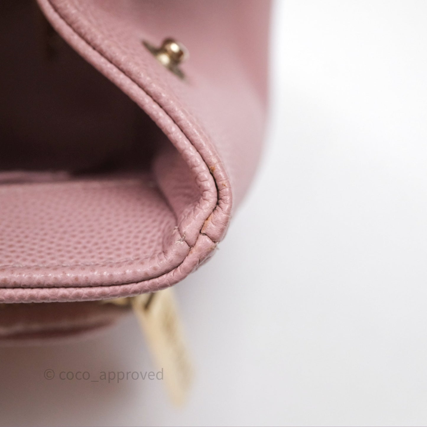 Chanel Quilted Medium Business Affinity Flap Pink Caviar Gold Hardware