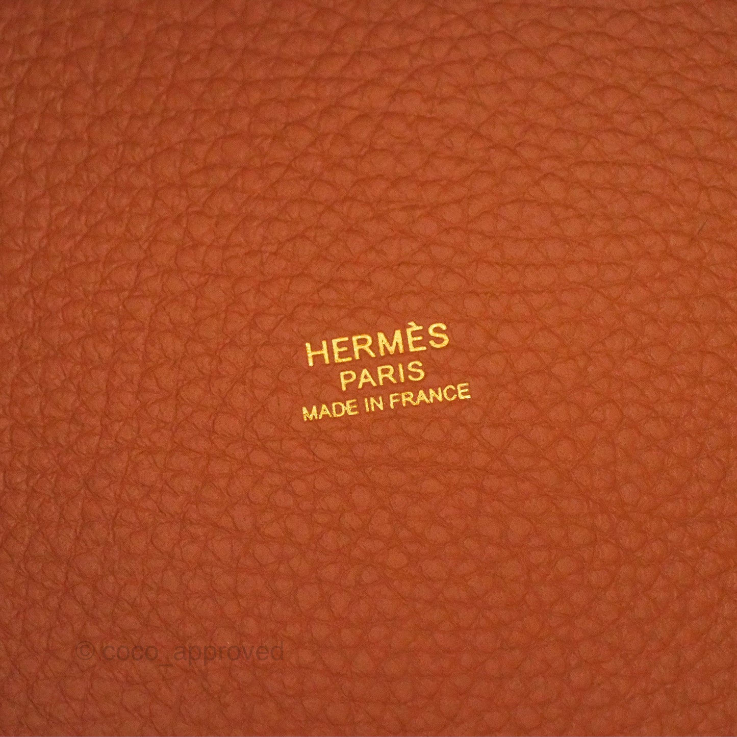 Hermès Picotin 18 Gold Clemence Gold Hardware