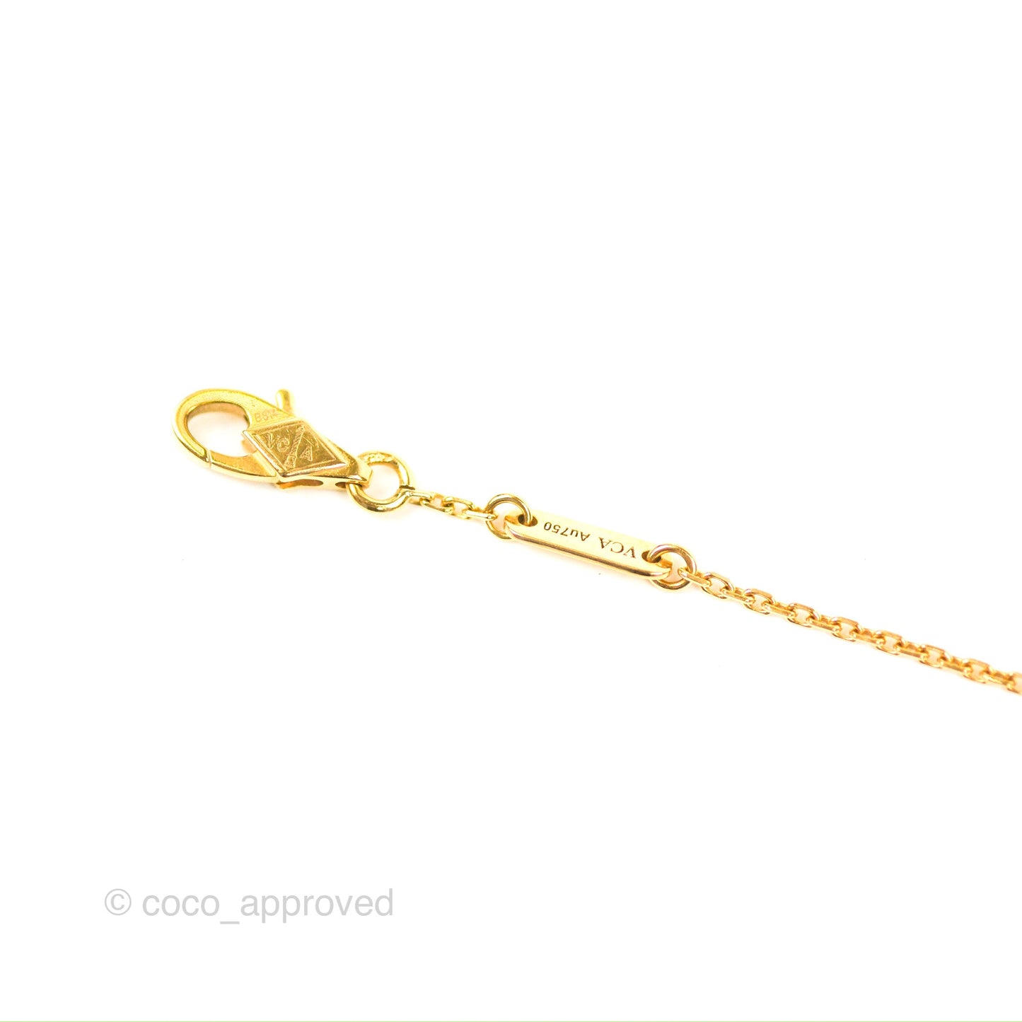 Van Cleef & Arpels Sweet Alhambra Bracelet Yellow Gold & Mother-of-pearl