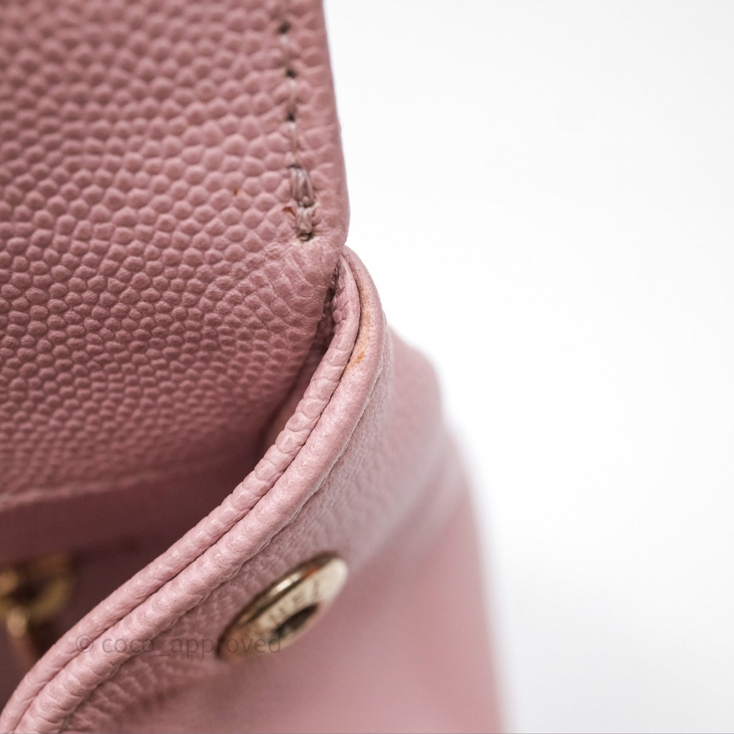 Chanel Quilted Medium Business Affinity Flap Pink Caviar Gold Hardware