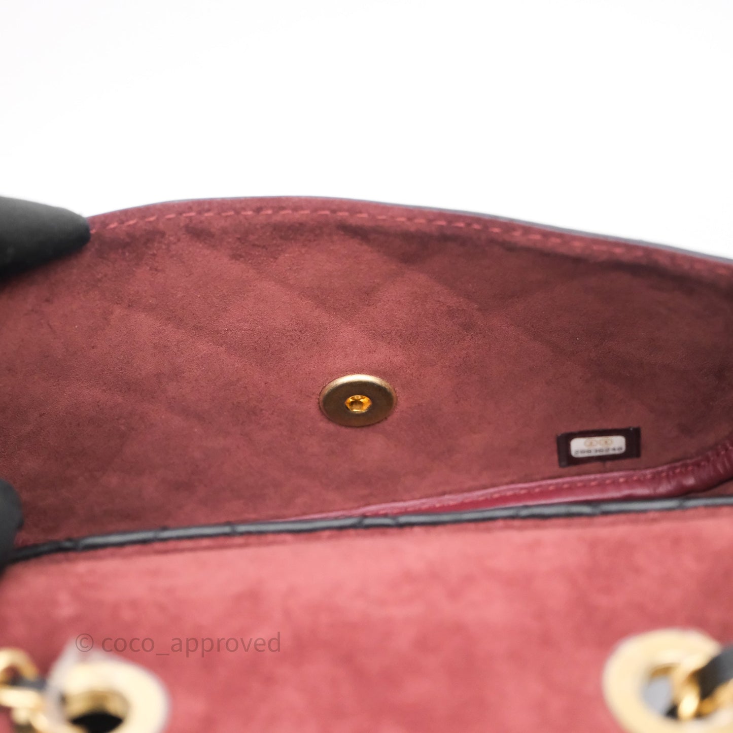 Chanel Quilted Flap Bag with Coin Purse Black Calfksin Aged Gold Hardware