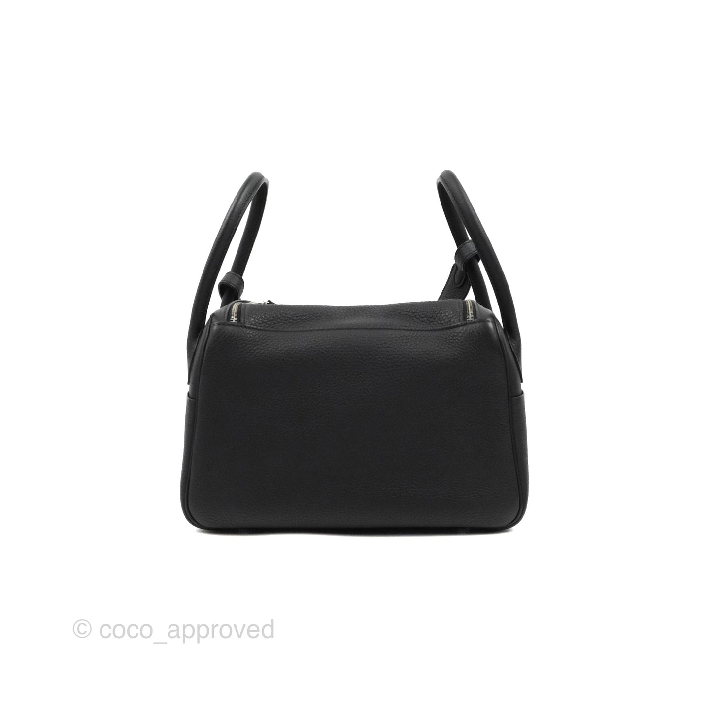 Hermès Lindy 26 Black Taurillon Clemence Palladium Hardware