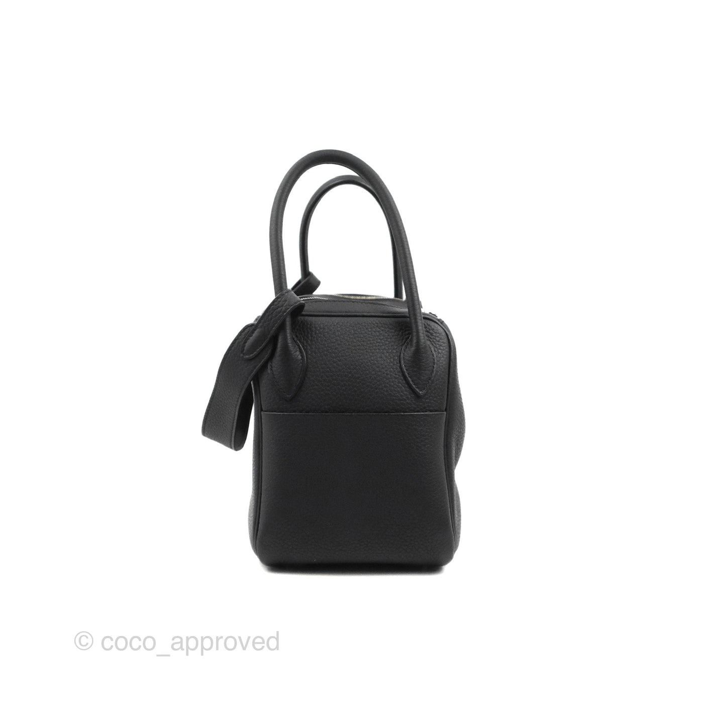 Hermès Lindy 26 Black Taurillon Clemence Palladium Hardware