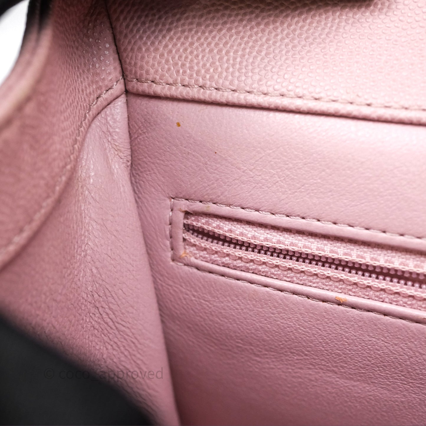 Chanel Quilted Medium Business Affinity Flap Pink Caviar Gold Hardware
