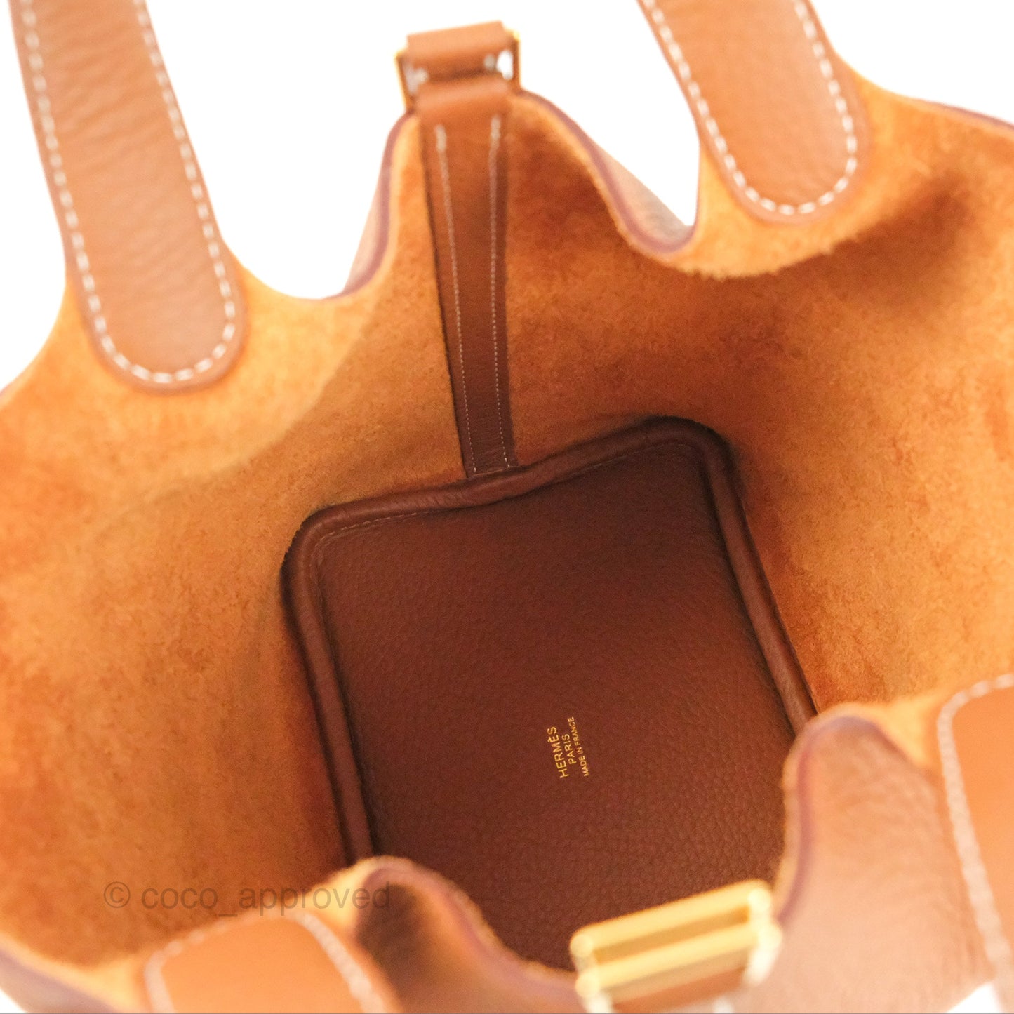 Hermès Picotin 18 Gold Clemence Gold Hardware