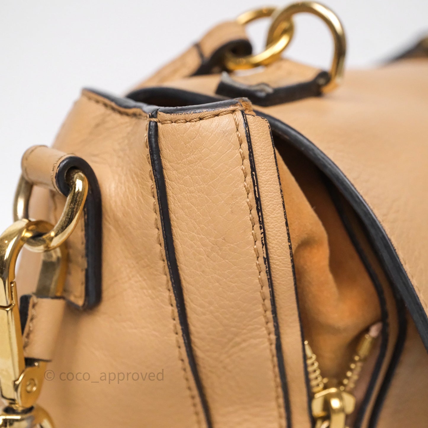 Chloe Small Faye Day Bag Blush Nude Calfskin