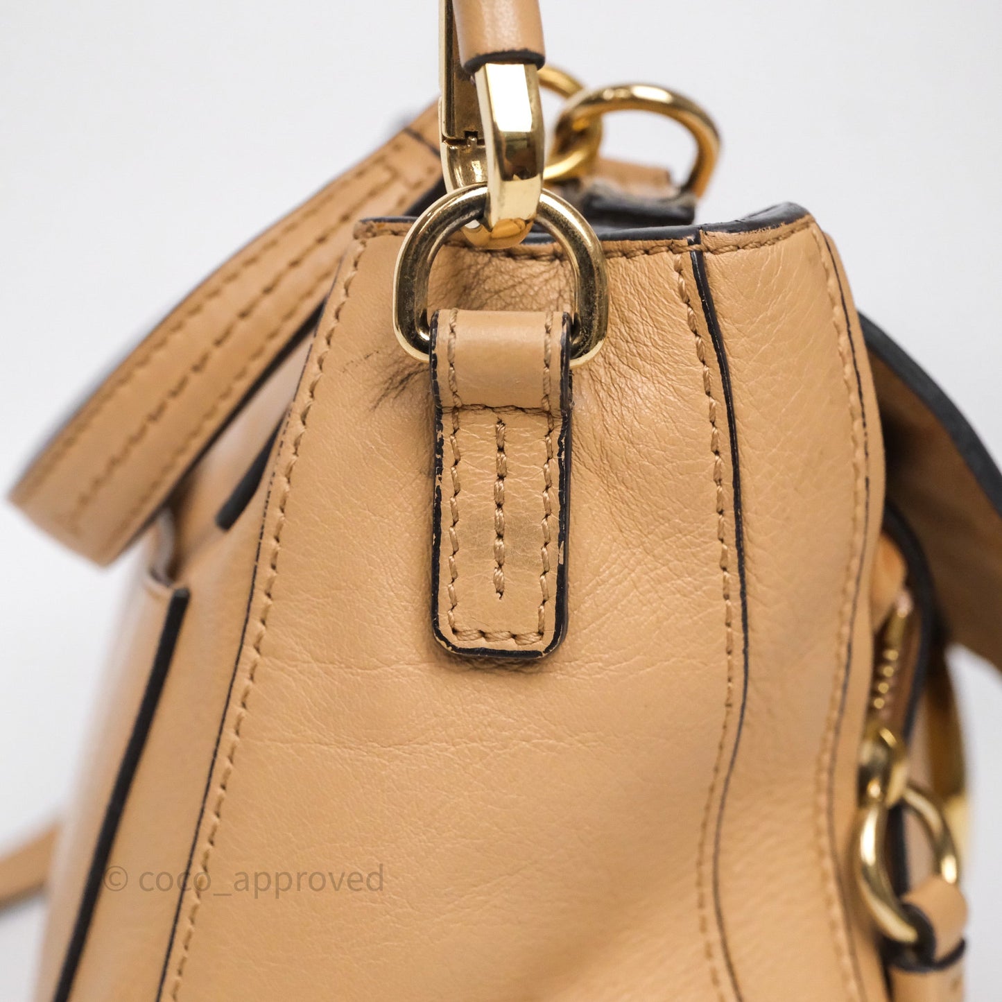Chloe Small Faye Day Bag Blush Nude Calfskin