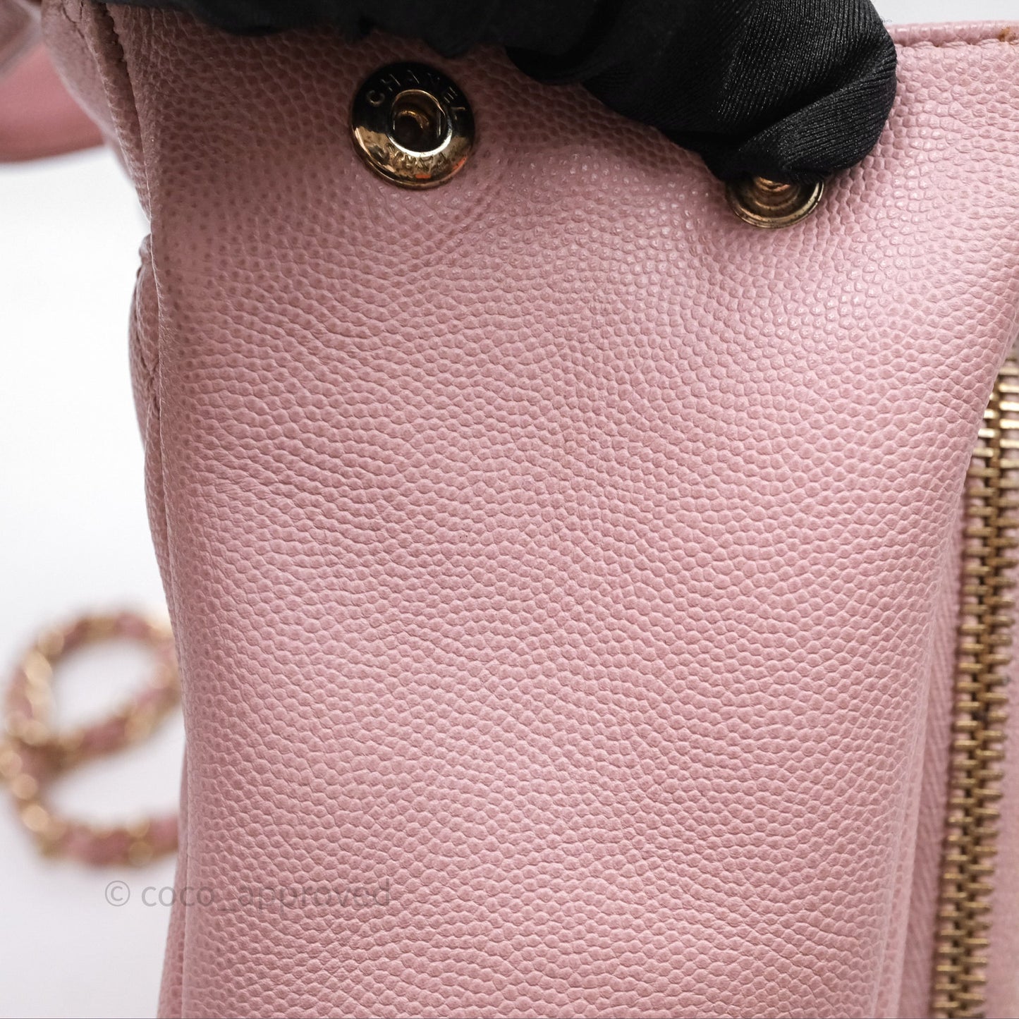Chanel Quilted Medium Business Affinity Flap Pink Caviar Gold Hardware