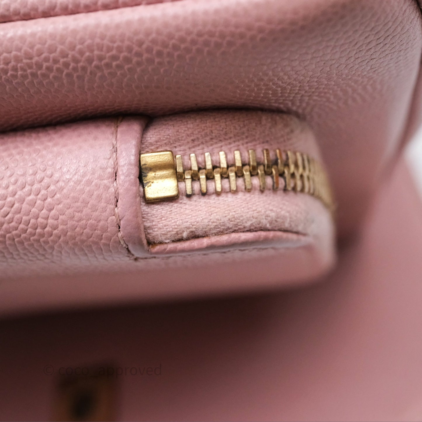 Chanel Quilted Medium Business Affinity Flap Pink Caviar Gold Hardware