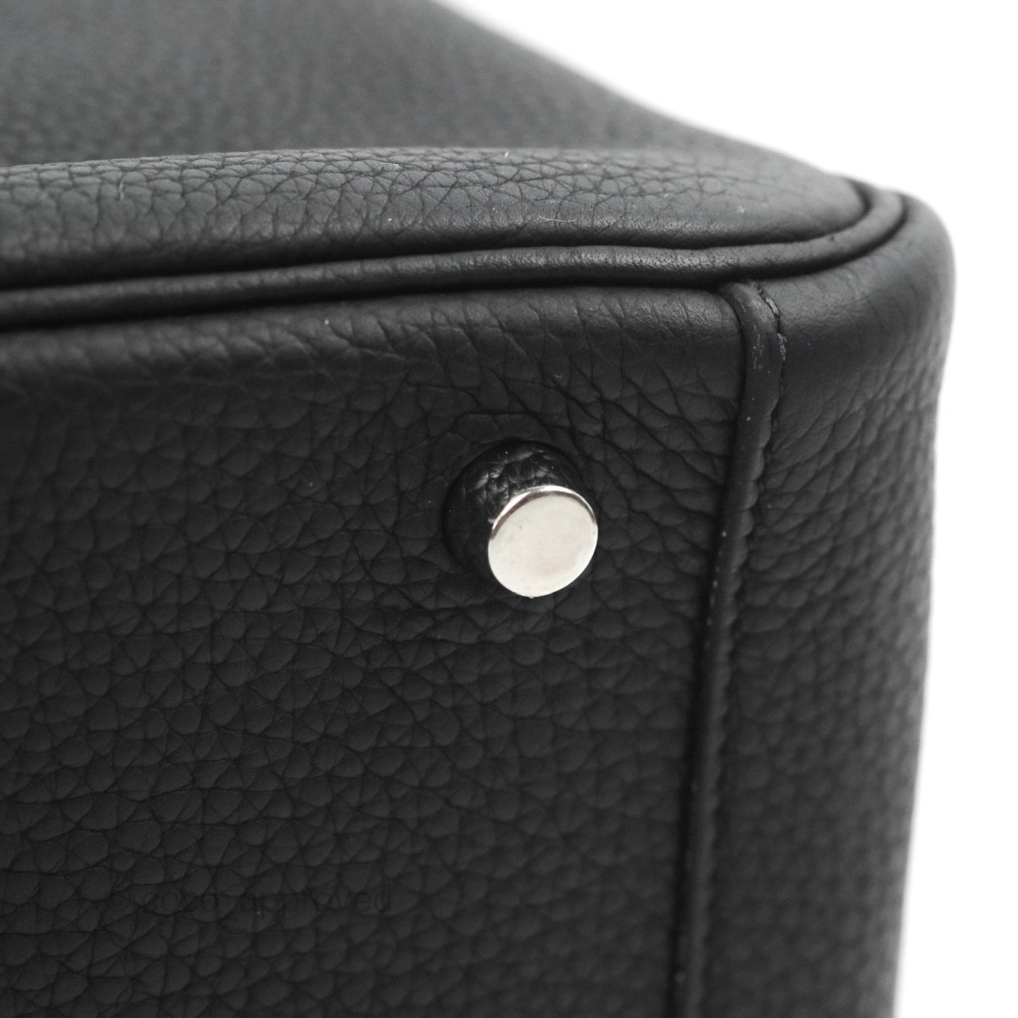 Hermès Lindy 26 Black Taurillon Clemence Palladium Hardware