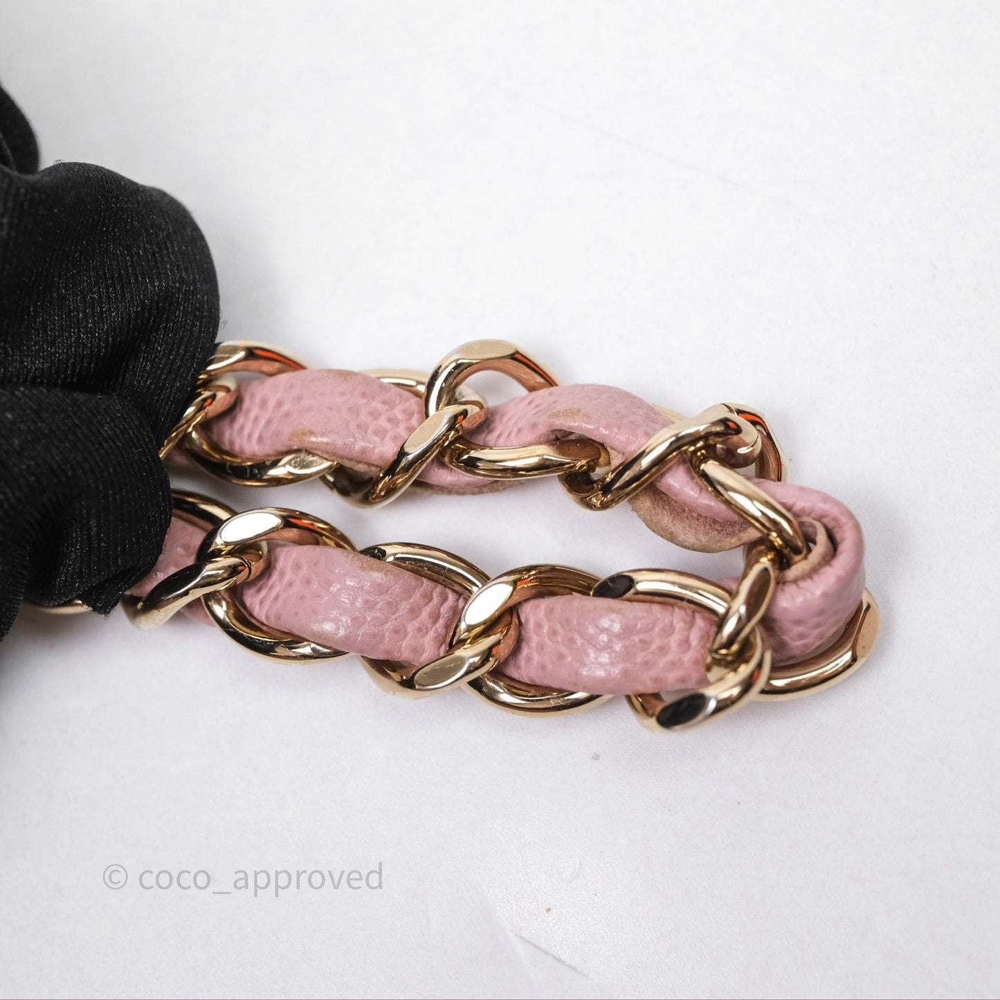 Chanel Quilted Medium Business Affinity Flap Pink Caviar Gold Hardware