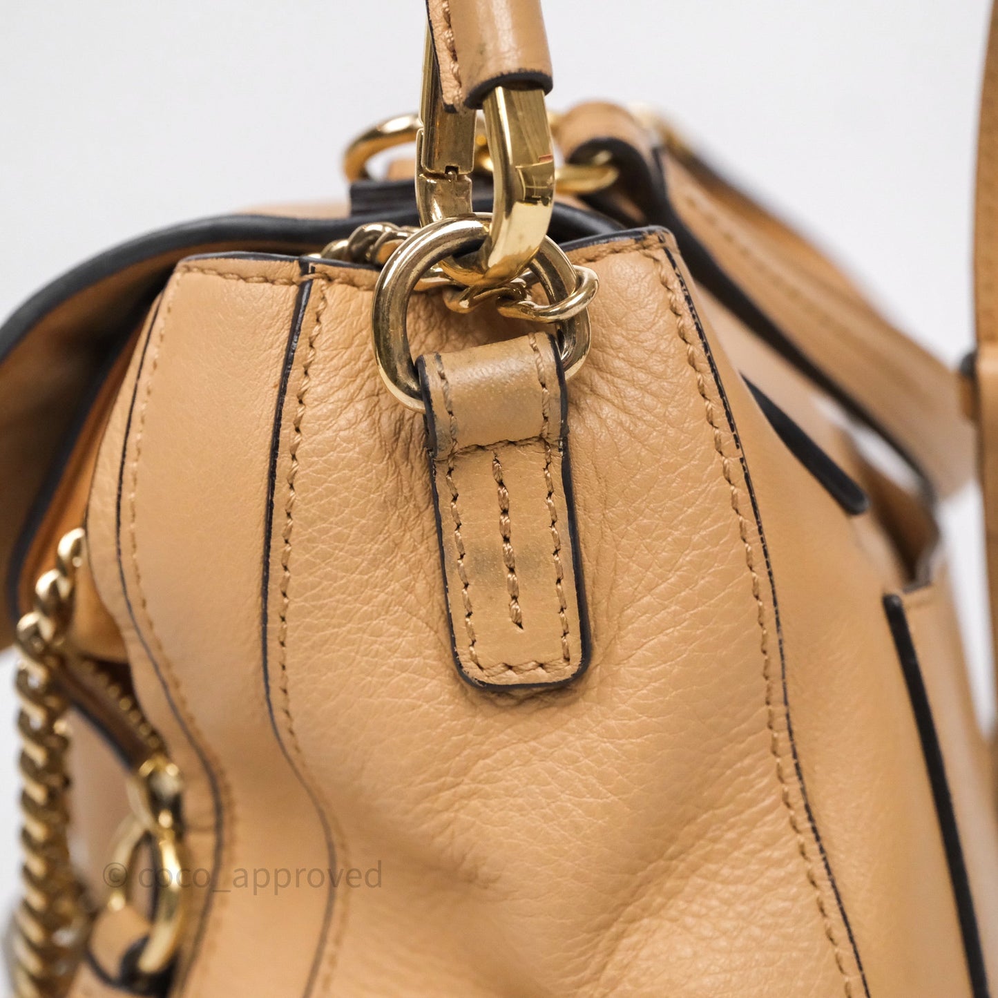 Chloe Small Faye Day Bag Blush Nude Calfskin