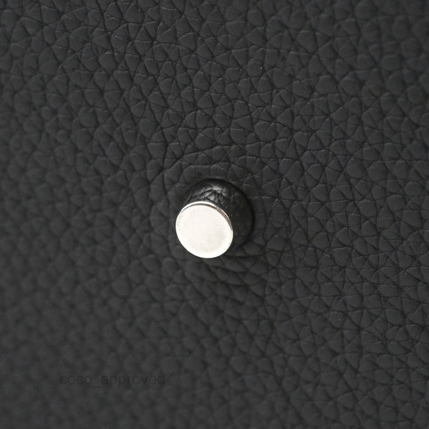 Hermès Lindy 26 Black Taurillon Clemence Palladium Hardware