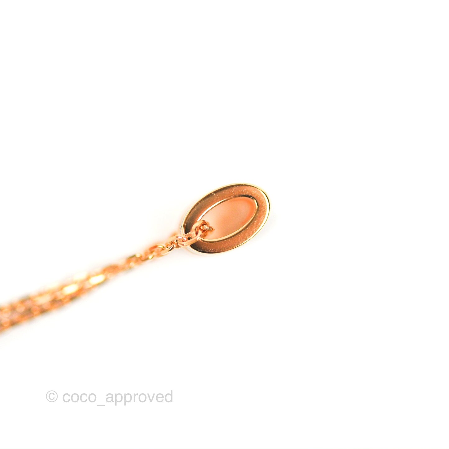 Hermès Mini Pop H Pendant Necklace Black Rose Gold Hardware