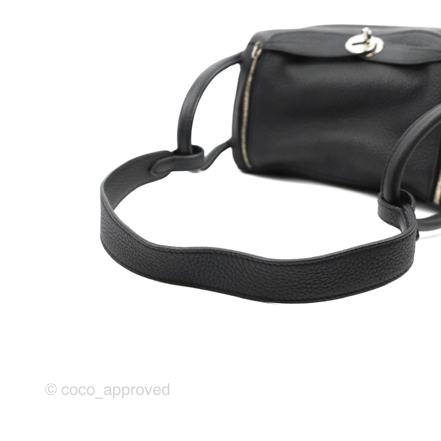 Hermès Lindy 26 Black Taurillon Clemence Palladium Hardware