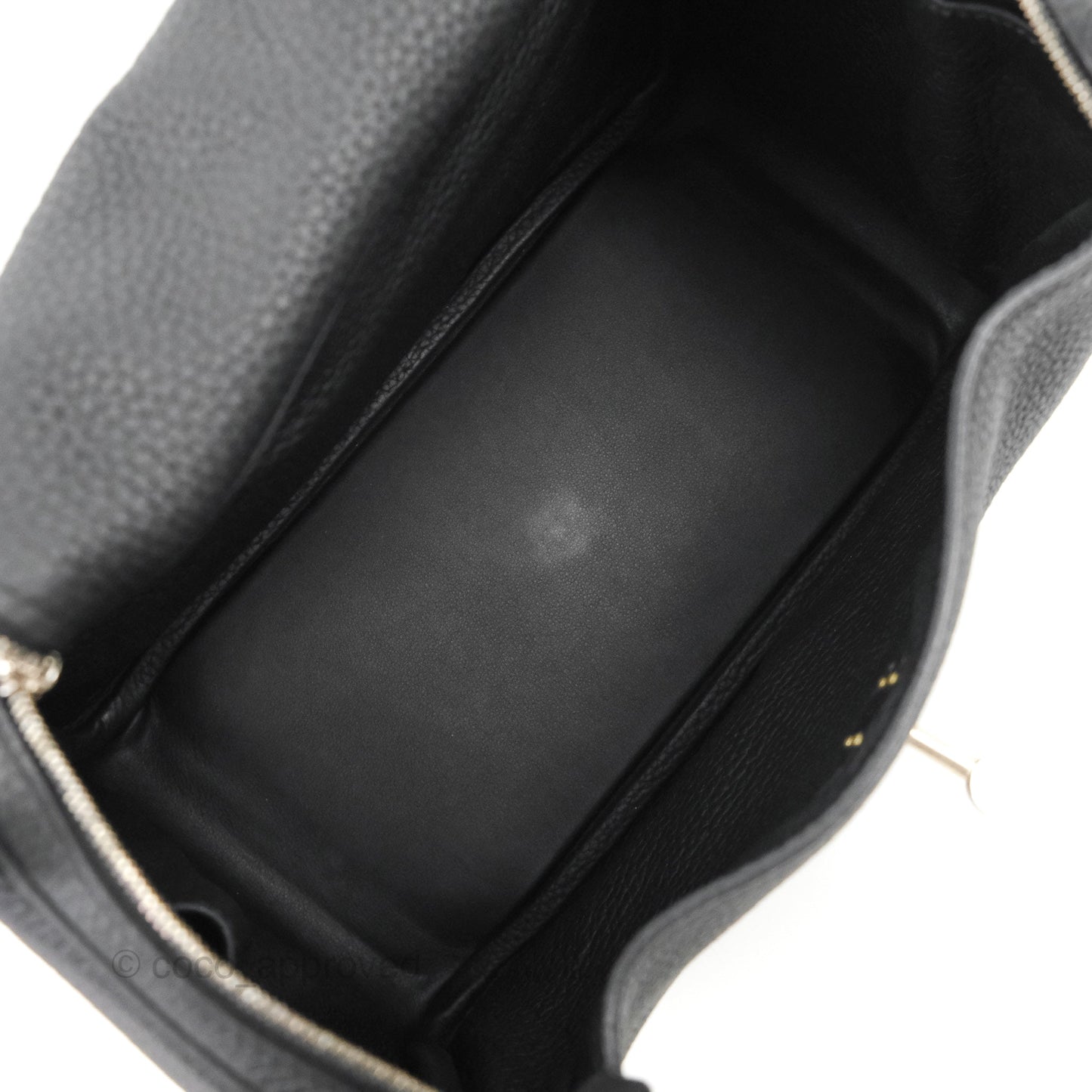 Hermès Lindy 26 Black Taurillon Clemence Palladium Hardware