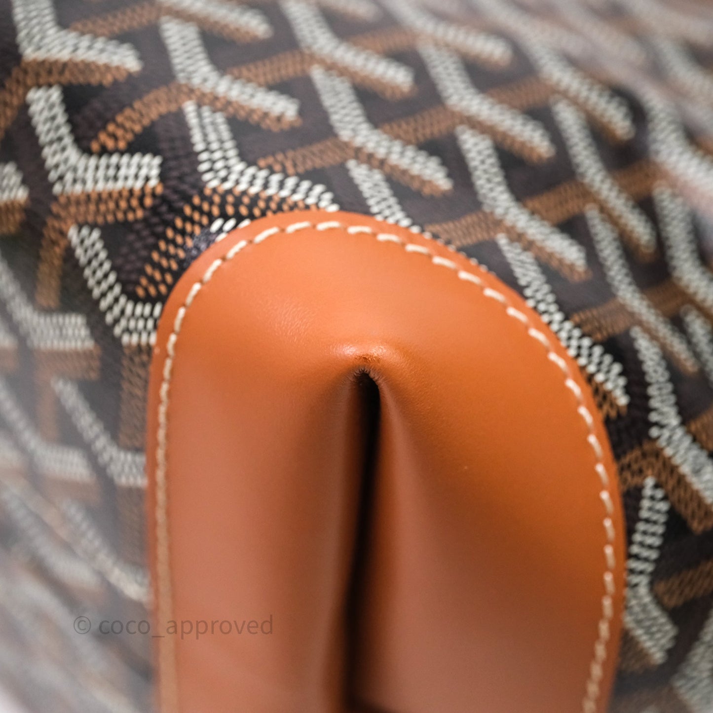 Goyard Goyardine Bellechasse PM Tan