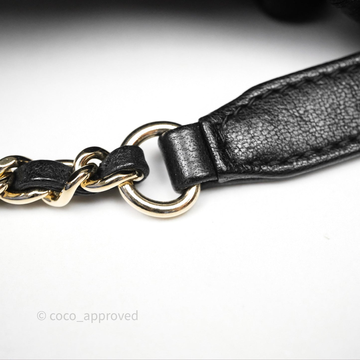 Chanel Beauty Lock Flap Bag Black Calfskin Gold Hardware