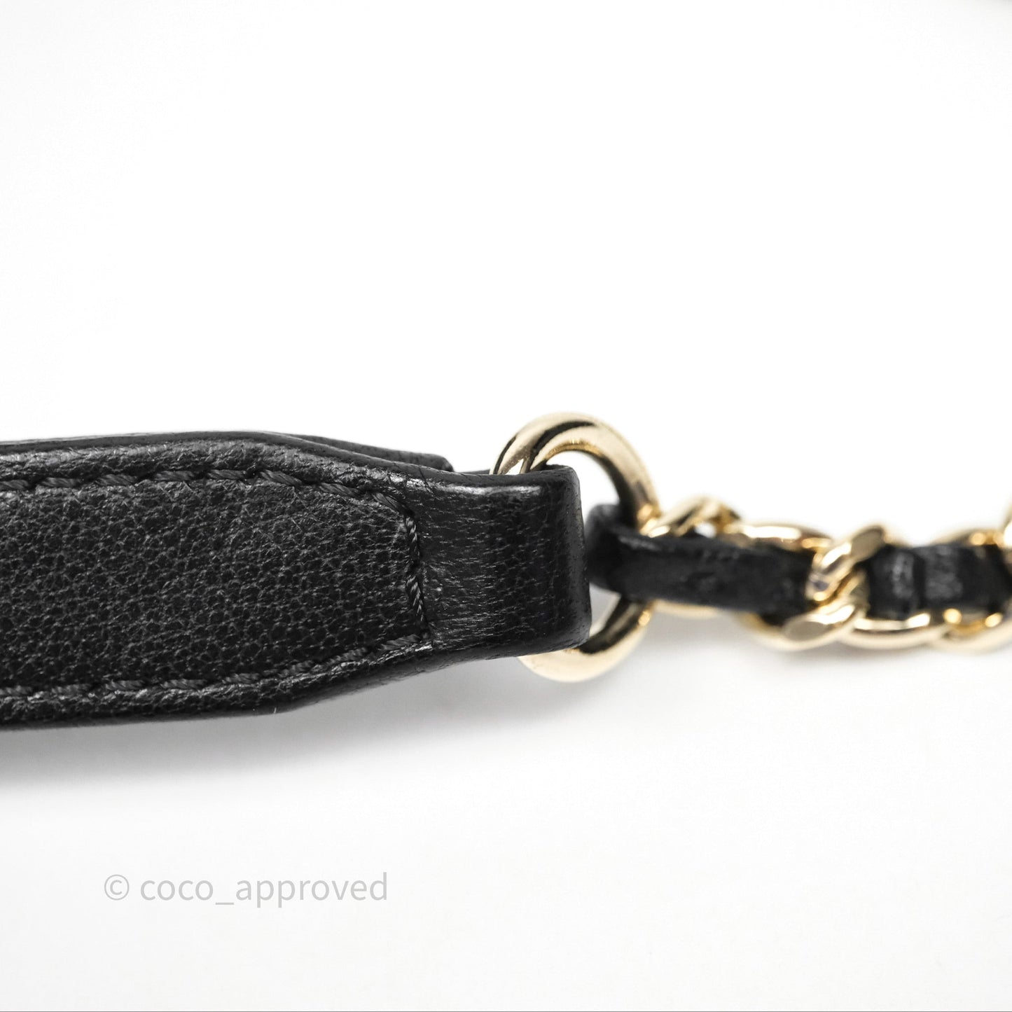 Chanel Beauty Lock Flap Bag Black Calfskin Gold Hardware