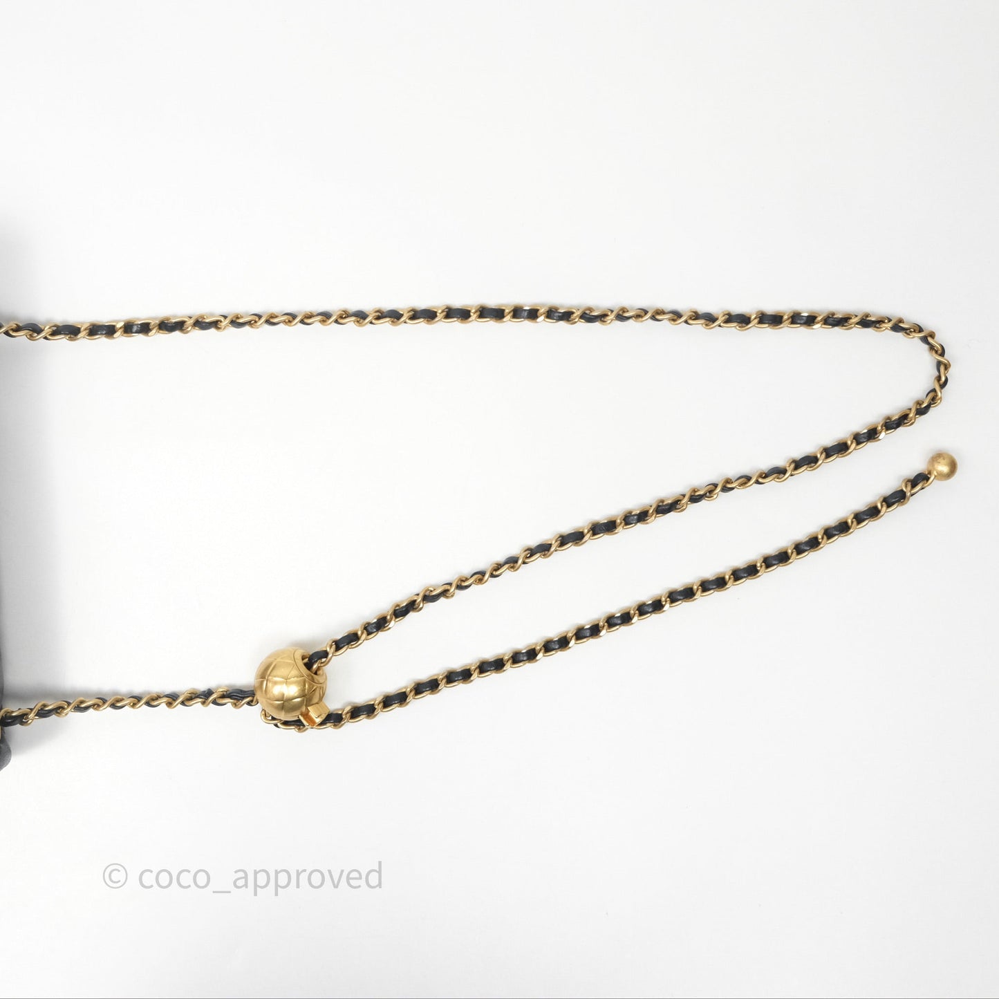 Chanel Mini Rectangular Pearl Crush Quilted Black Lambskin Aged Gold Hardware