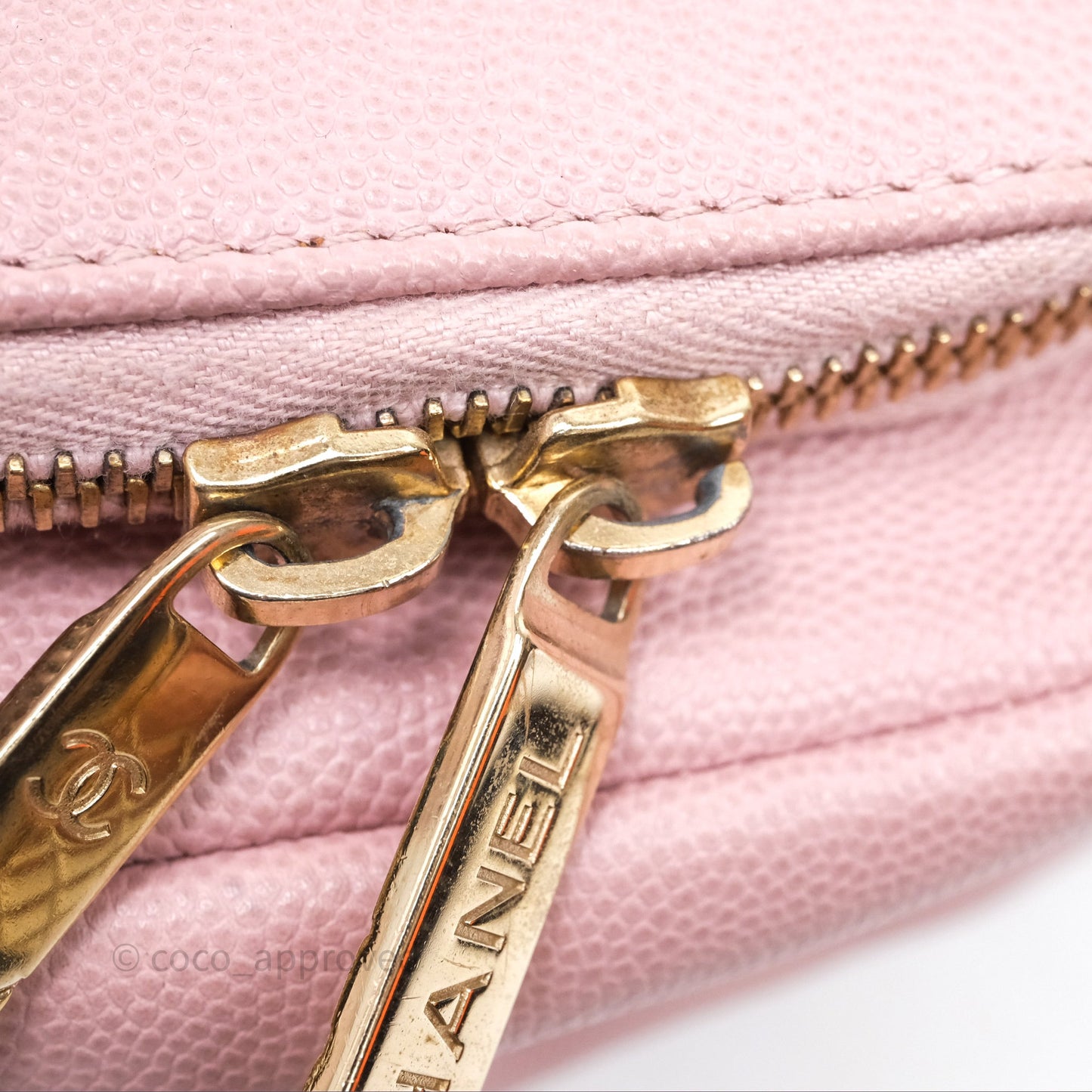 Chanel Quilted Medium Business Affinity Flap Pink Caviar Gold Hardware