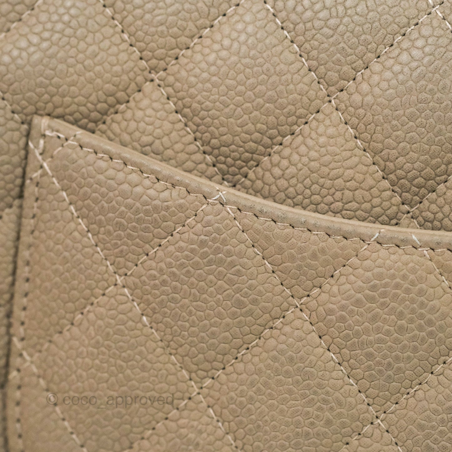 Chanel Quilted Mini Rectangular Flap Matte Earthy Grey Caviar Silver Hardware