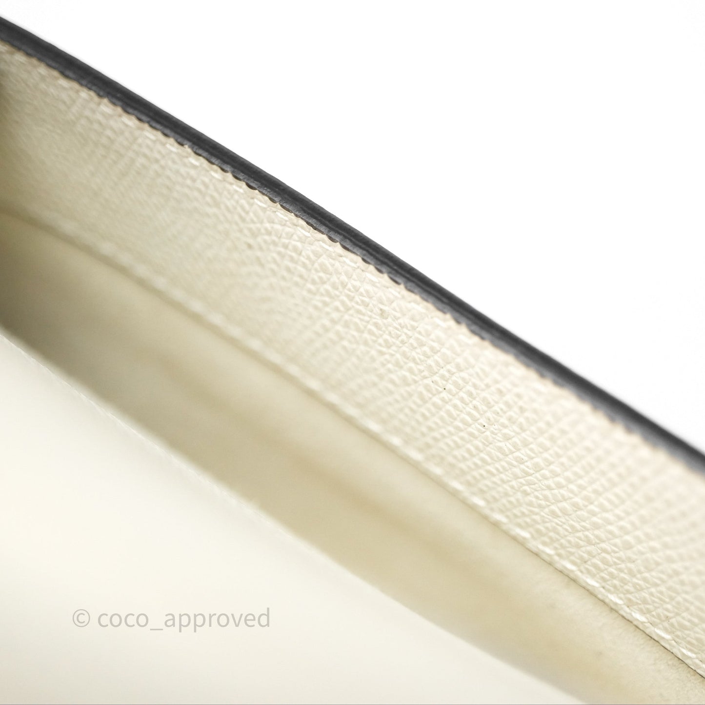 Christian Dior Saddle Bag White Grained Calfskin Gold Hardware