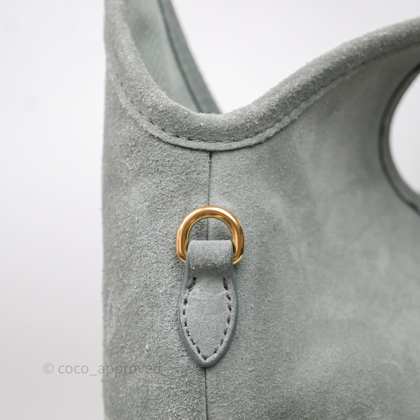 Miu Miu Ivy Green Suede Bag