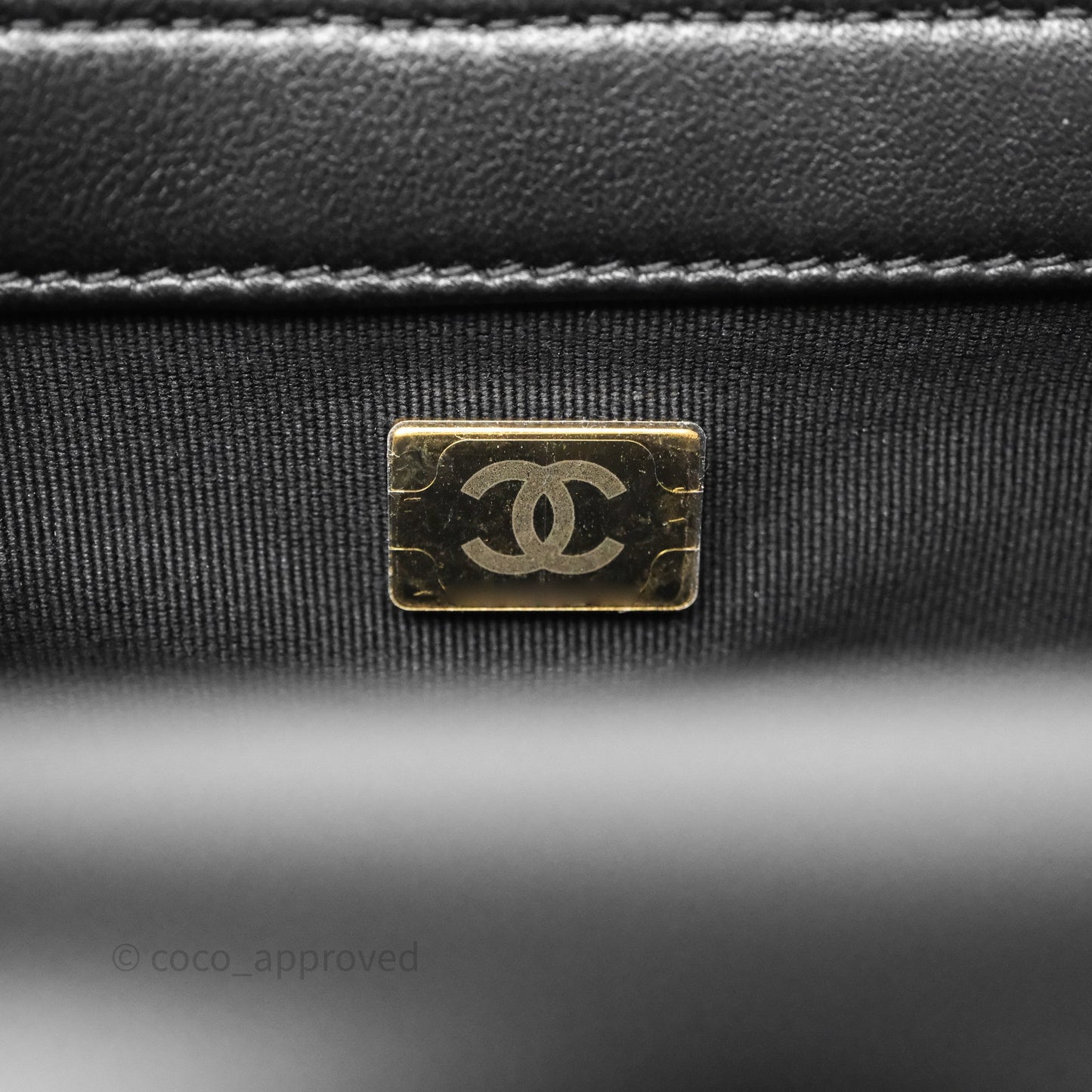 Chanel Pearl Crush Mini Square Pink/ White/ Black Tweed Aged Gold Hardware