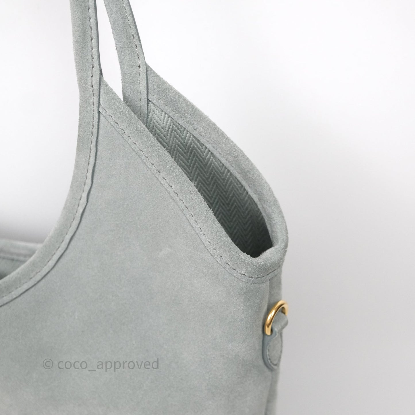 Miu Miu Ivy Green Suede Bag