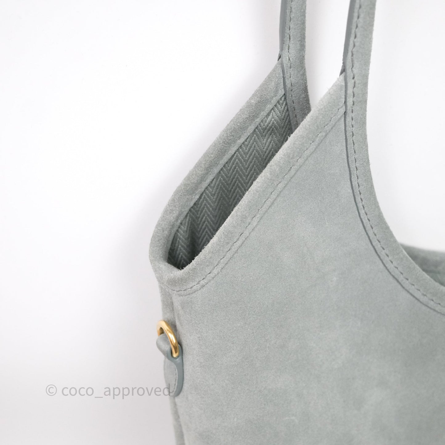 Miu Miu Ivy Green Suede Bag