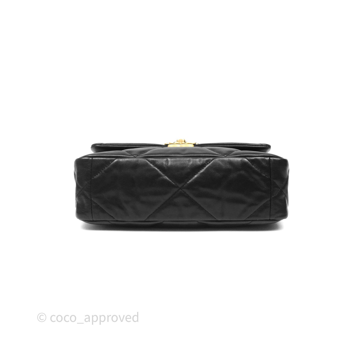 Chanel 19 Small Black Goatskin Mixed Hardware