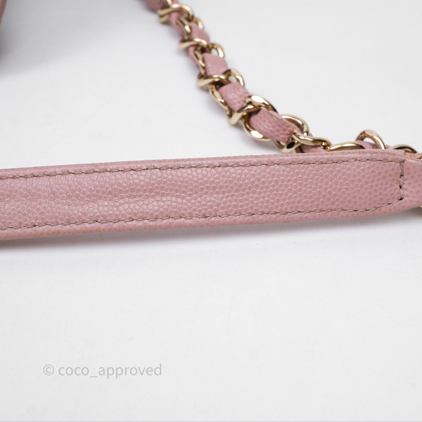 Chanel Quilted Medium Business Affinity Flap Pink Caviar Gold Hardware