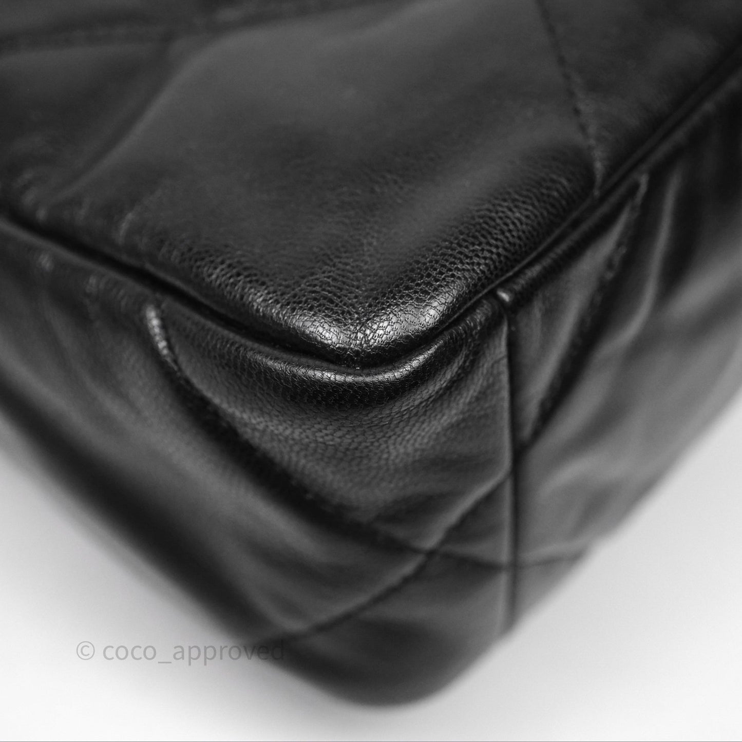 Chanel 19 Small Black Goatskin Mixed Hardware