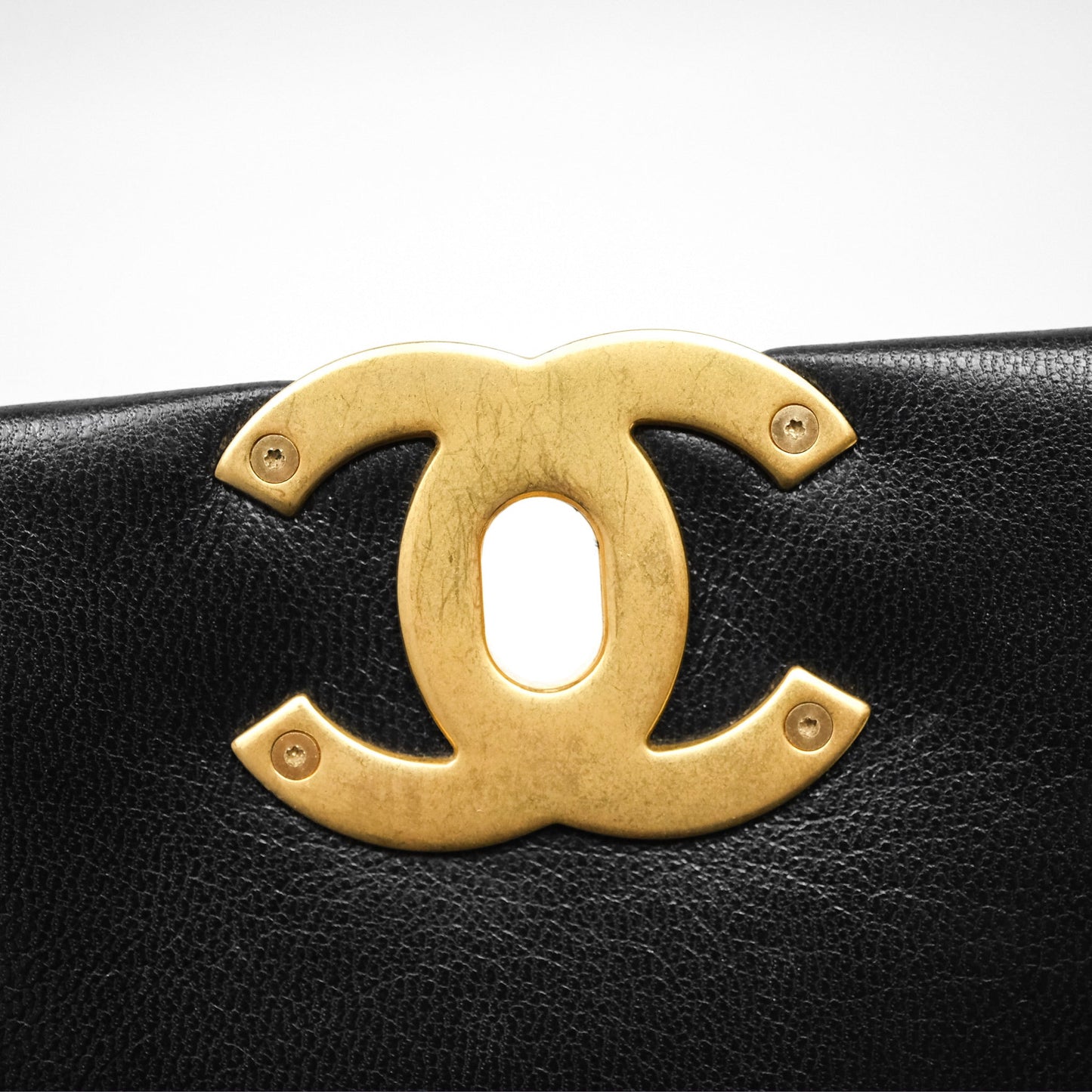 Chanel 19 Small Black Goatskin Mixed Hardware