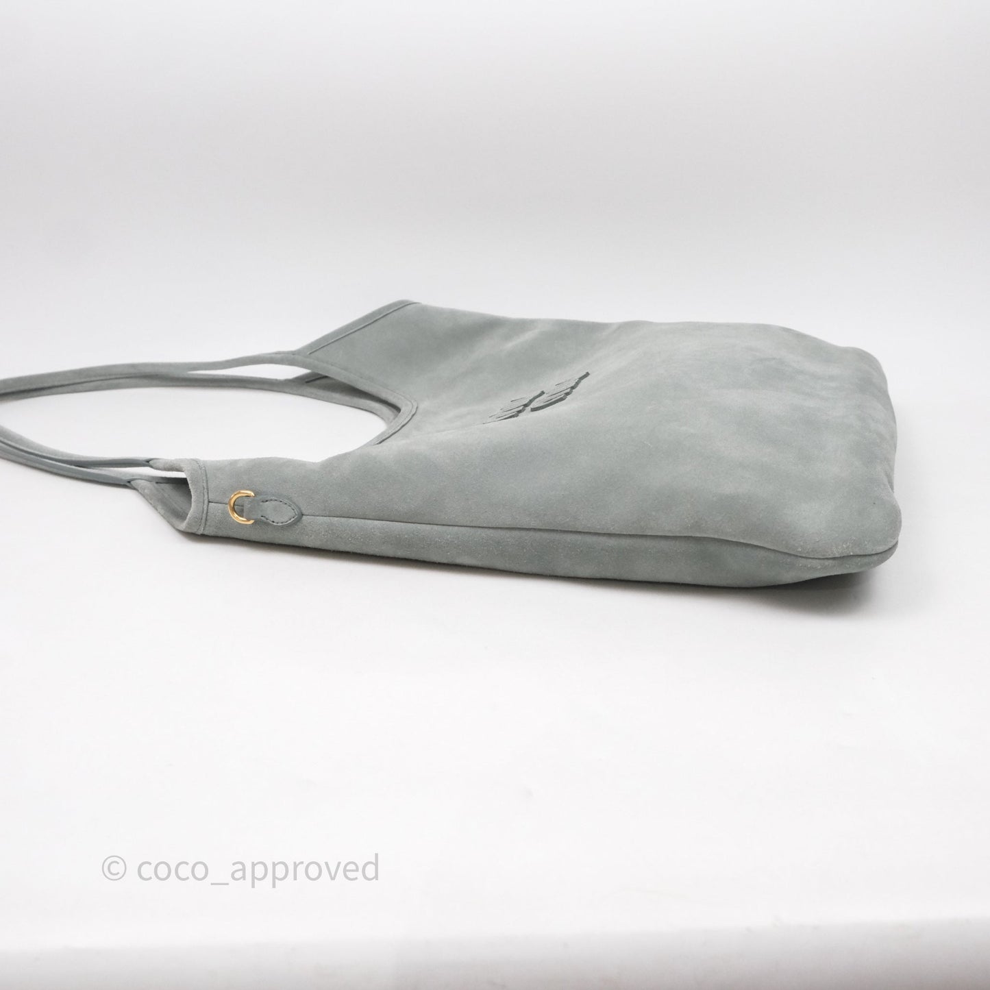 Miu Miu Ivy Green Suede Bag