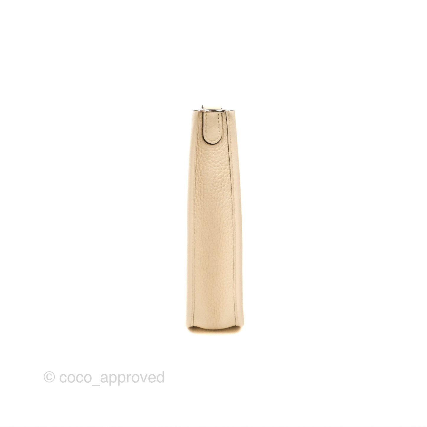 Hermès Mini Evelyne 16 Nata Clemence Palladium Hardware