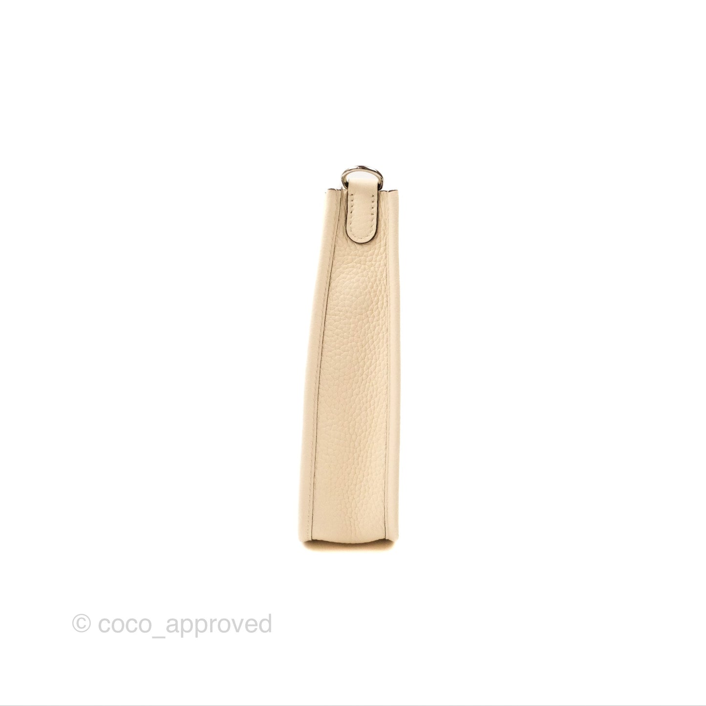 Hermès Mini Evelyne 16 Nata Clemence Palladium Hardware