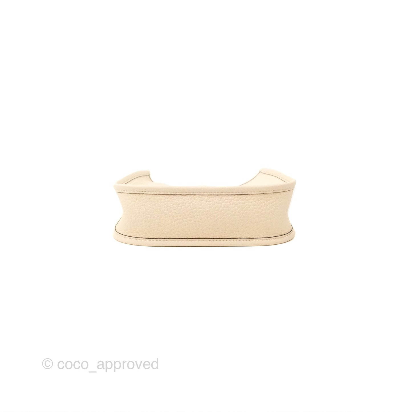 Hermès Mini Evelyne 16 Nata Clemence Palladium Hardware