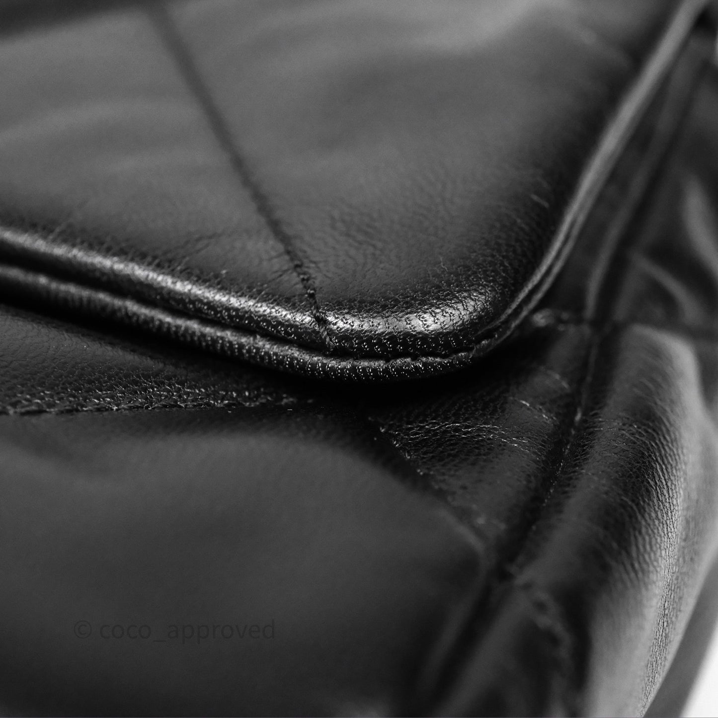 Chanel 19 Small Black Goatskin Mixed Hardware