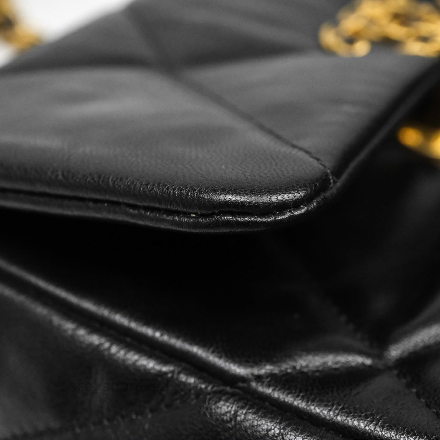Chanel 19 Small Black Goatskin Mixed Hardware