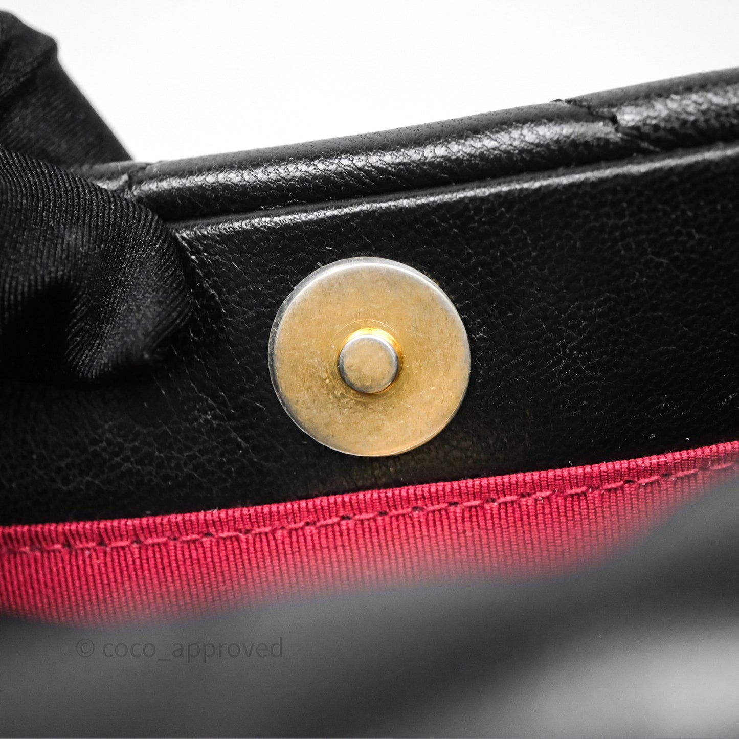Chanel 19 Small Black Goatskin Mixed Hardware