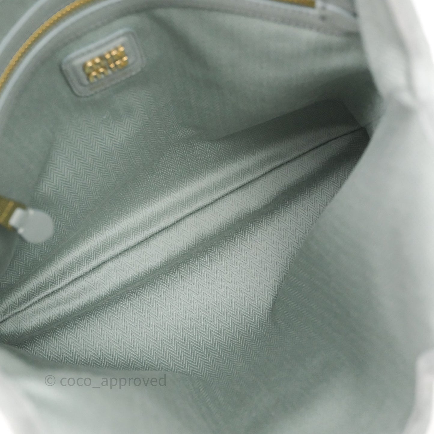 Miu Miu Ivy Green Suede Bag