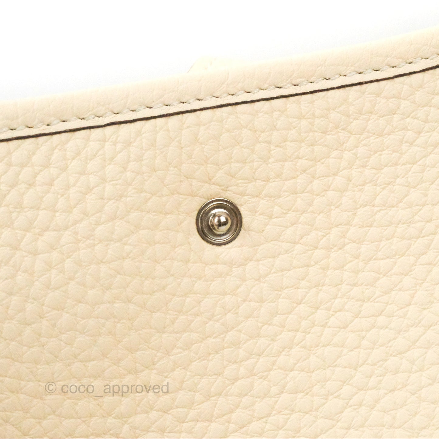 Hermès Mini Evelyne 16 Nata Clemence Palladium Hardware