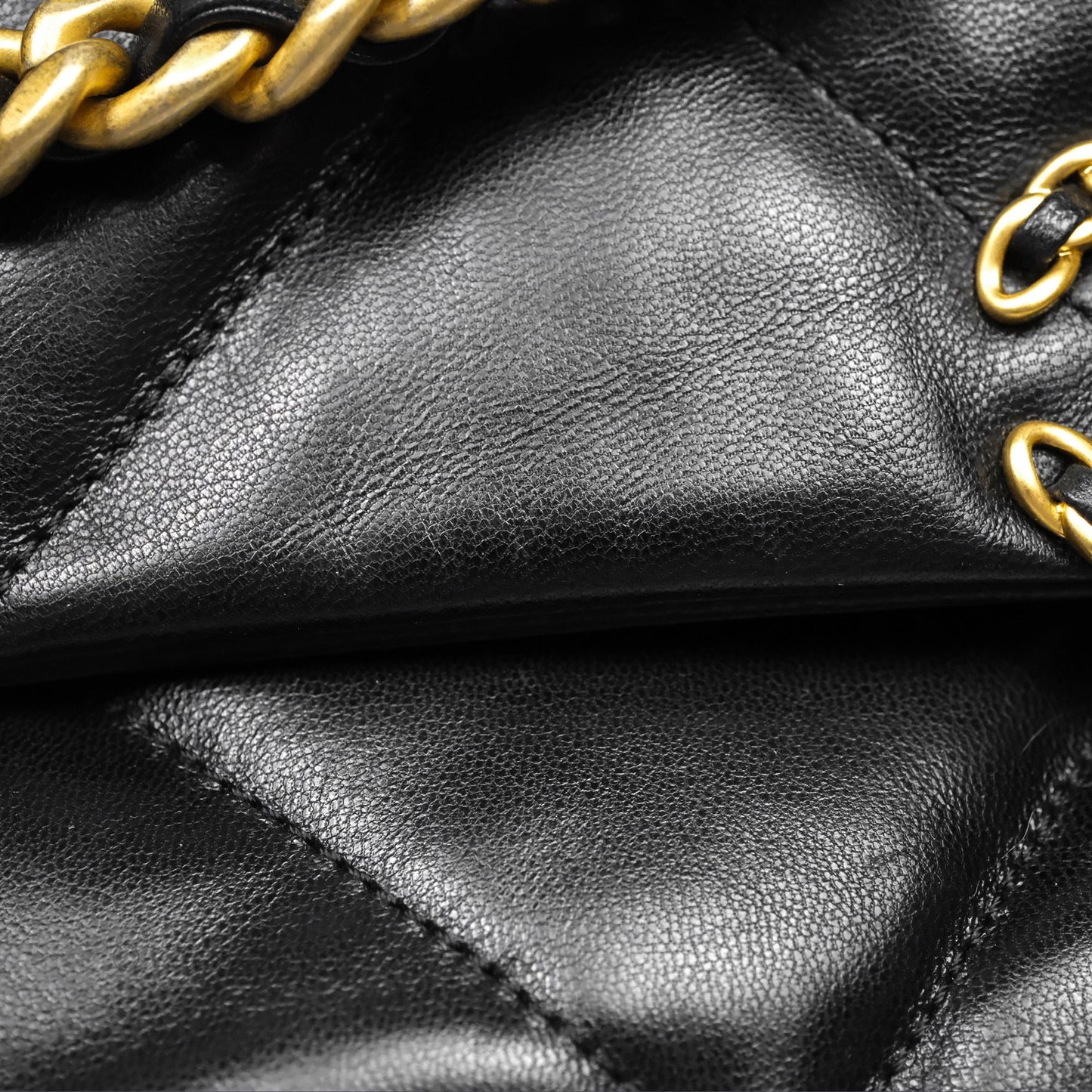 Chanel 19 Small Black Goatskin Mixed Hardware