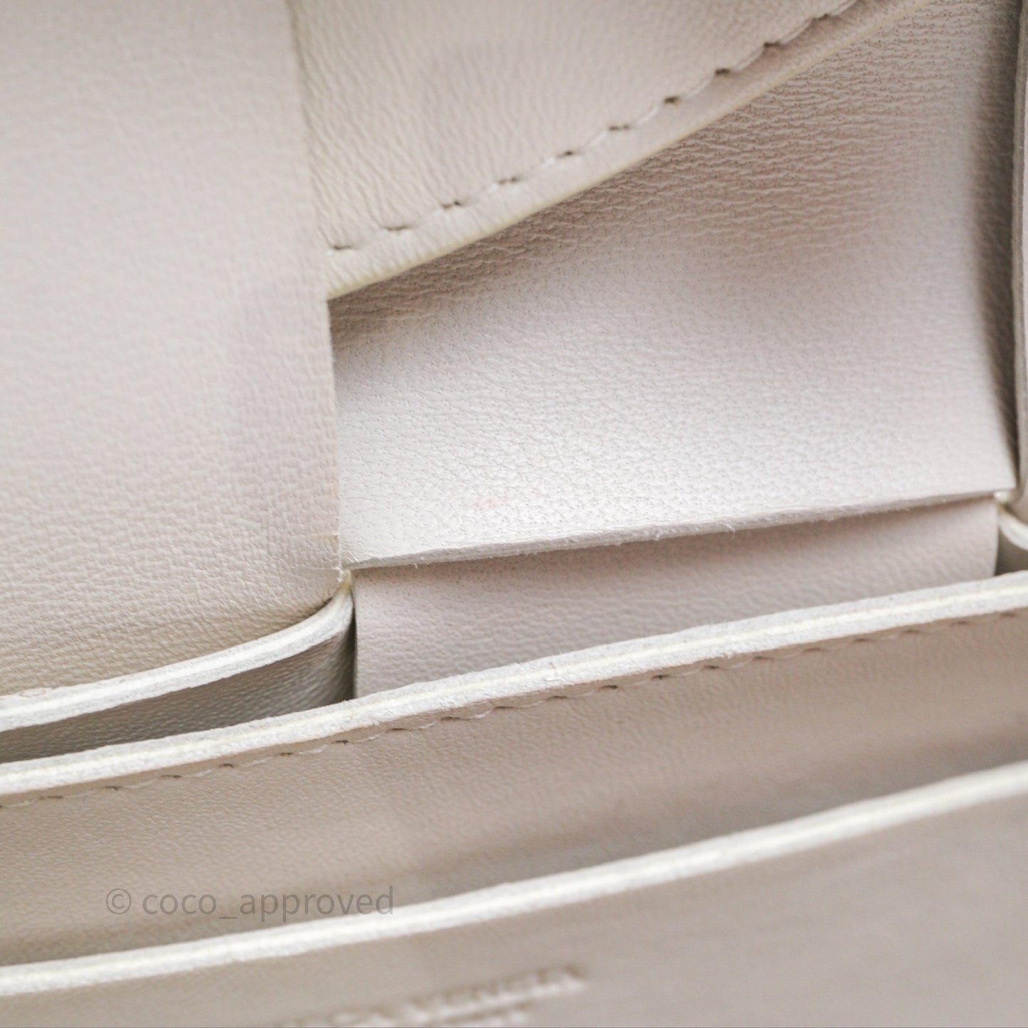 Bottega Veneta Cassette Belt Bag Intreccio White