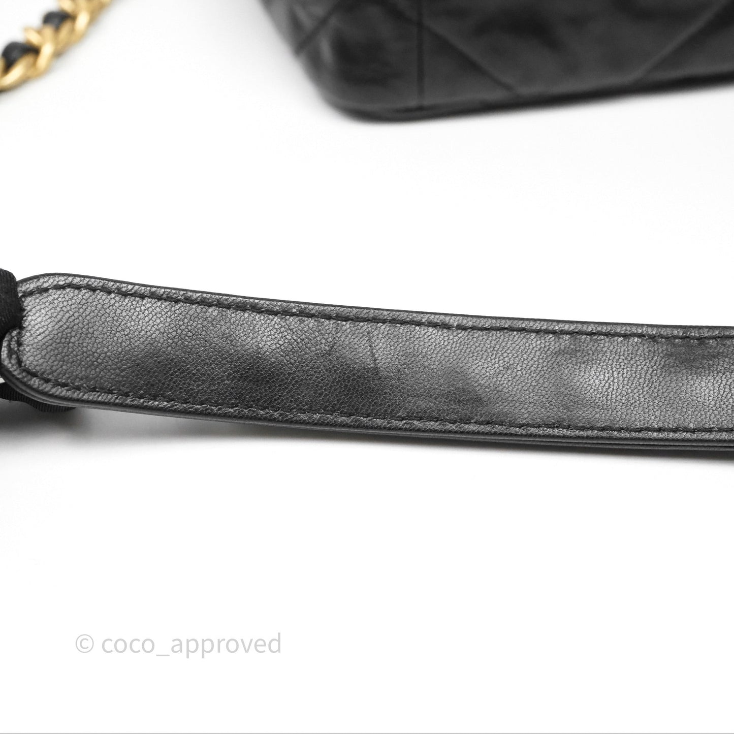 Chanel 19 Small Black Goatskin Mixed Hardware