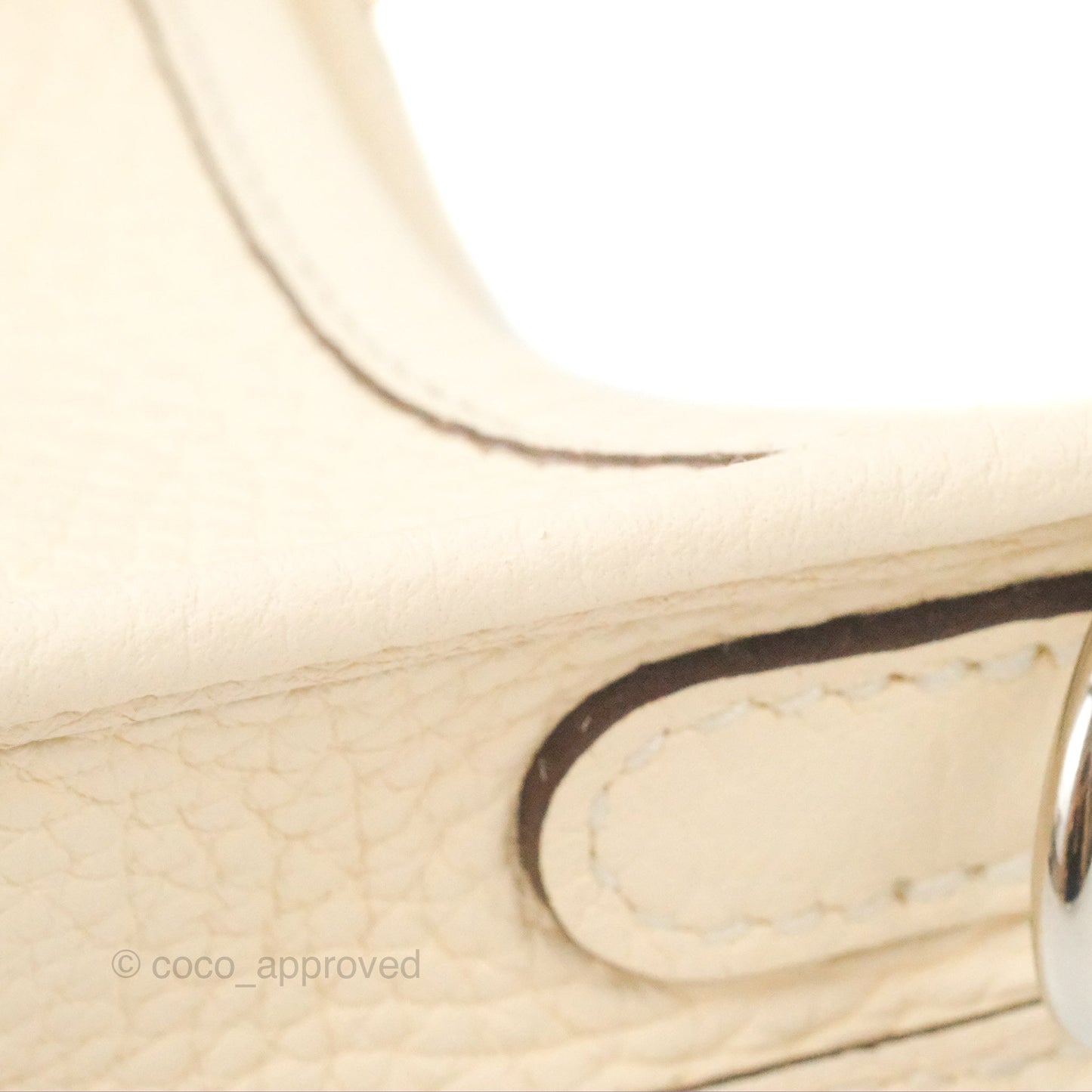Hermès Mini Evelyne 16 Nata Clemence Palladium Hardware