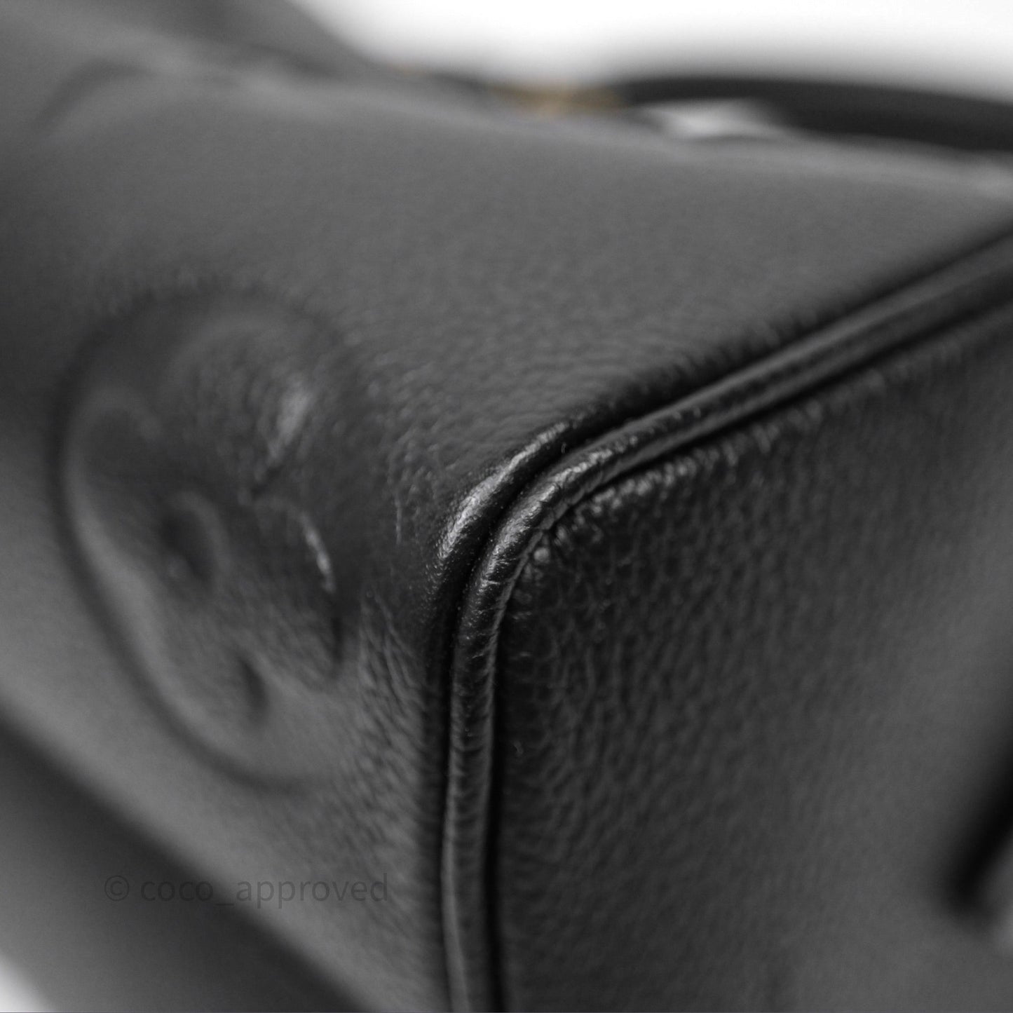 Louis Vuitton Speedy Bandoulière 20 Monogram Empreinte Black