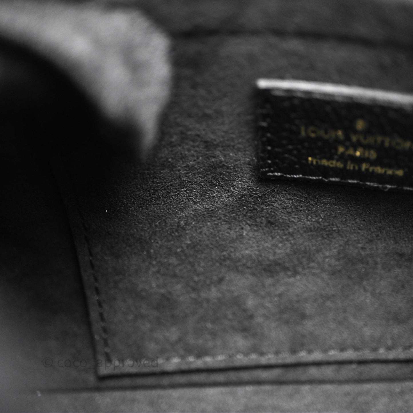 Louis Vuitton Speedy Bandoulière 20 Monogram Empreinte Black